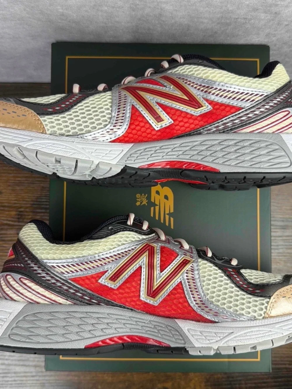 New Balance 860v2 Aime Leon Dore Red Size 11 ML860AD2 ALD Men’s Sneakers OG Rare